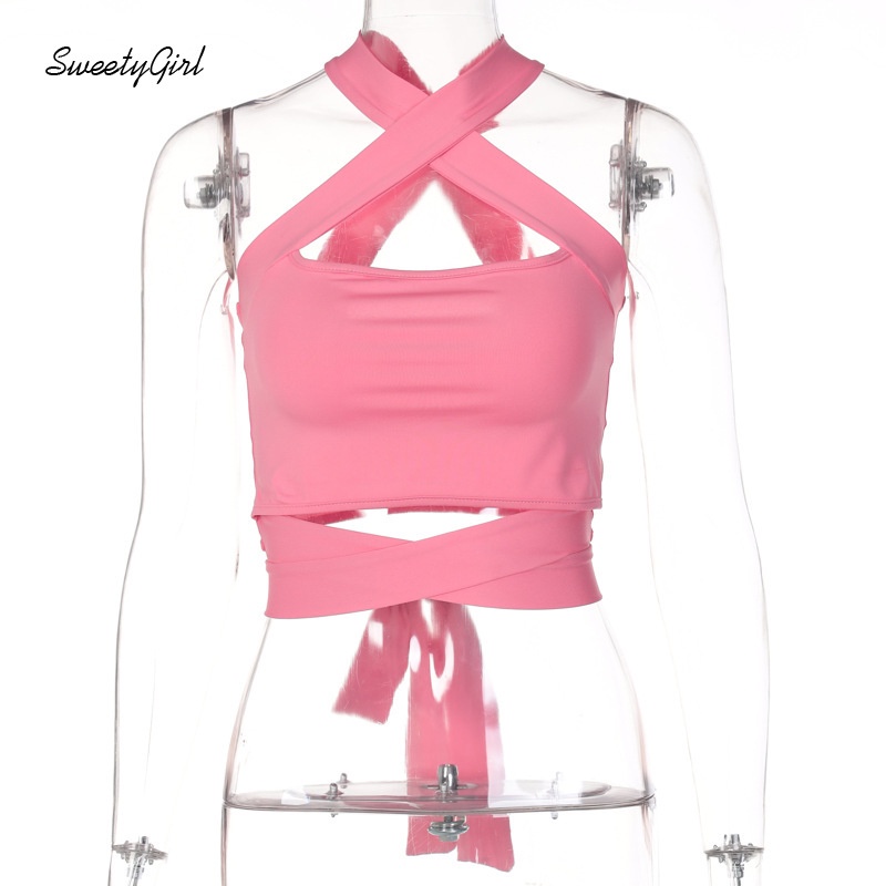 Áo Hai Dây Kiểu Rỗng 2022 Thời Trang Cho Nữ