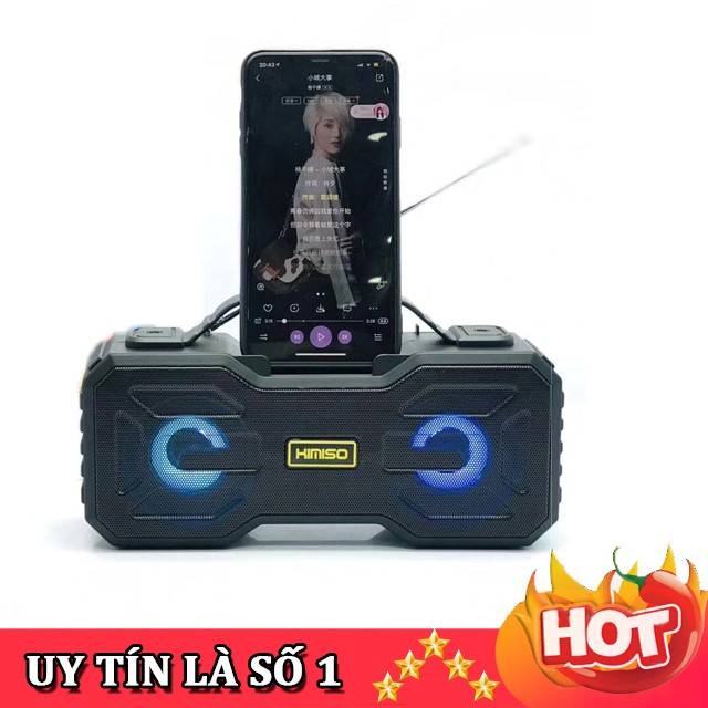 [RẺ NHẤT SHOPEE] Loa Bluetooth Kimiso KMS301 Xách Tay, Hỗ Trợ Đài Radio FM, Công Suất Lớn