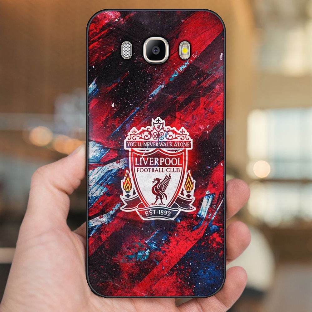 Ốp lưng Samsung J5 2016, J7 2016 viền đen in hình Liverpool FC