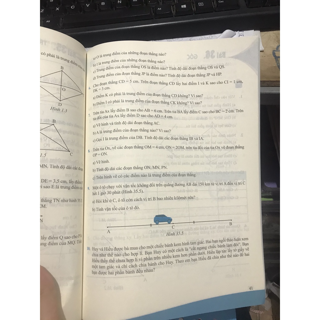 Sách Bài tập Toán cơ bản và nâng cao 6 tập 2