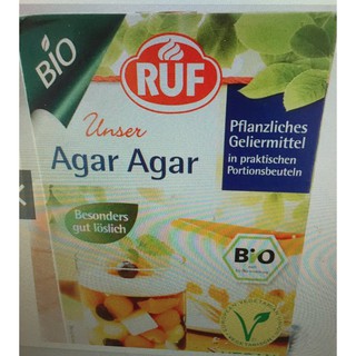 Bột Rau Câu Hữu Cơ Agar Agar Ruf Đức