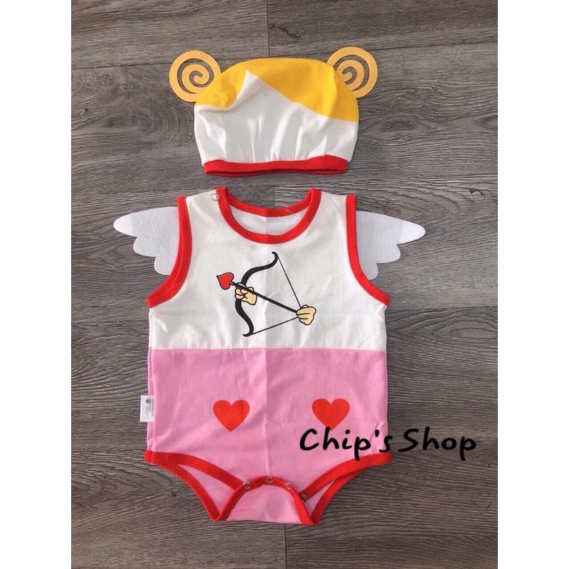 Body suit ngộ nghĩnh hình thú cho bé