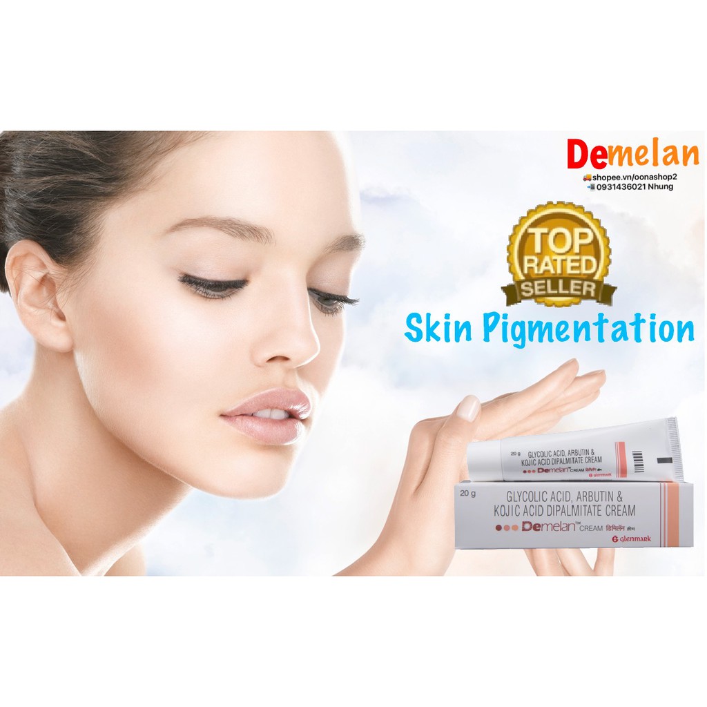 Demelan 20gr - Giảm thâm nám , thâm mụn, trắng sáng da