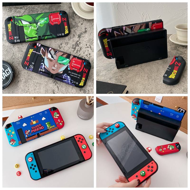 Vỏ Silicone Mềm Bảo Vệ Cho Máy Chơi Game Nintendo Switch 2021