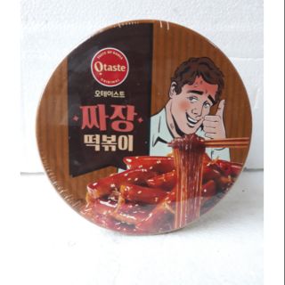Bánh gạo topokki Otaste sốt jajang tô 128g