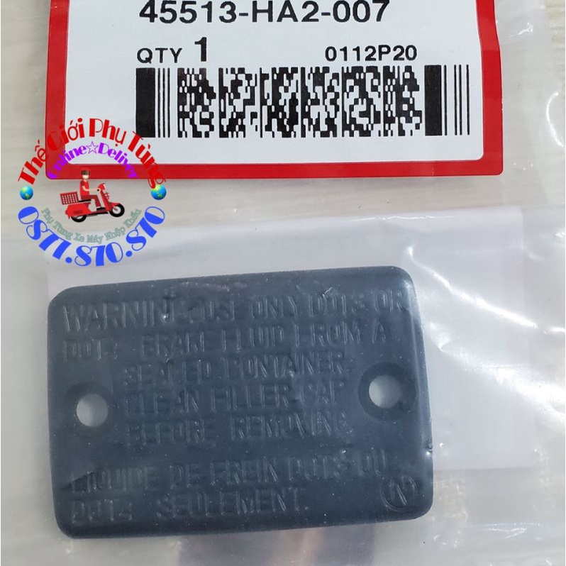 [Ảnh thật][Chính hãng] NẮP ĐẬY BÌNH DẦU SONIC 150 ZIN MỚI 45513-HA2-007