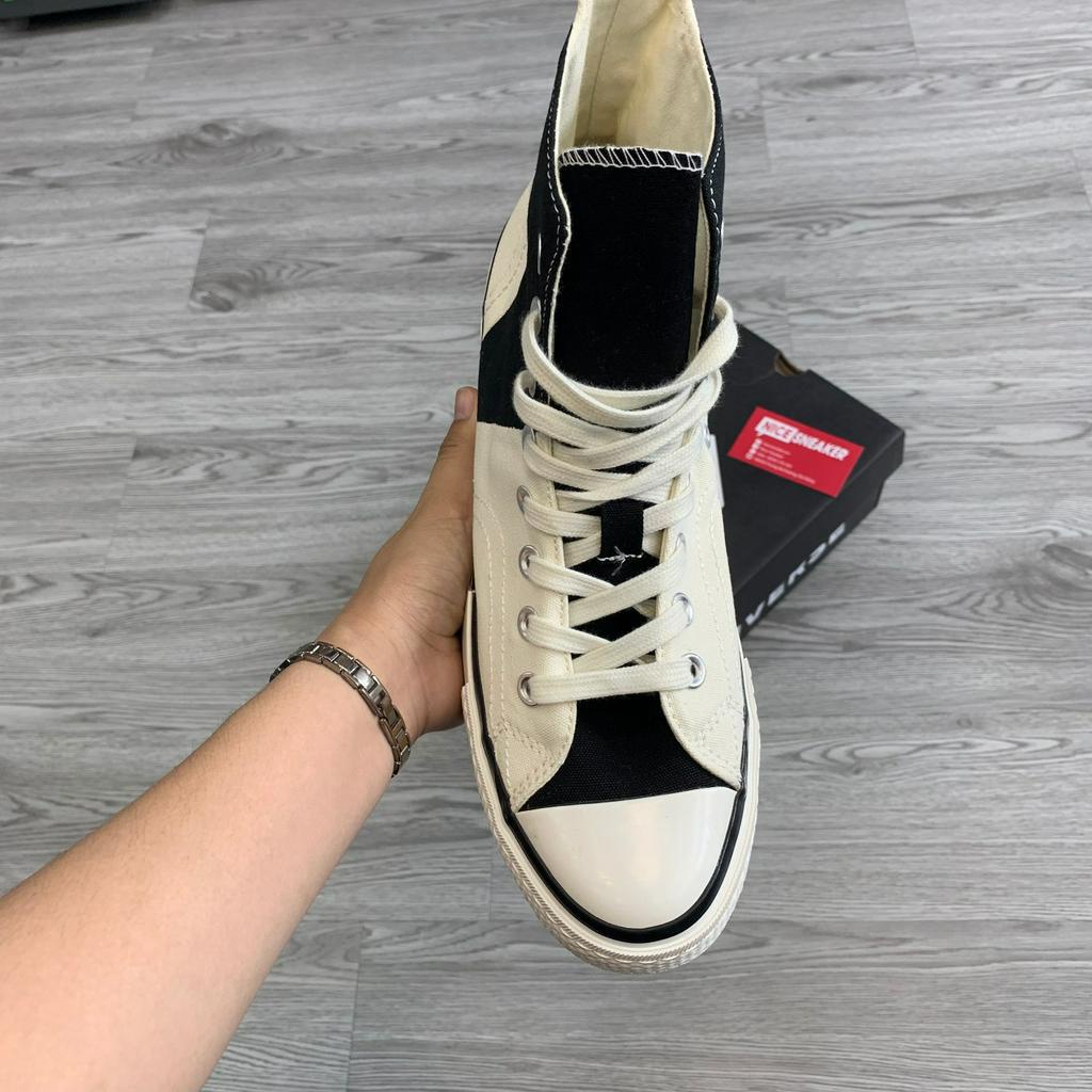 Giày Converse Chuck 70 Plus White Black , Giày Thể Thao Cv Trắng Đen Full Box - NICE SNEAKER | Chất lượng siêu cấp.