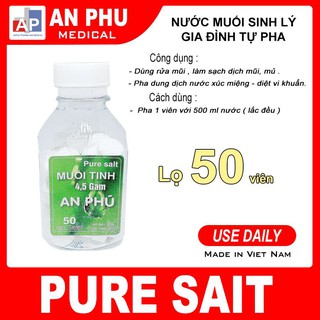 ✔️️️ muối sinh lý tự pha an phú date 2023
