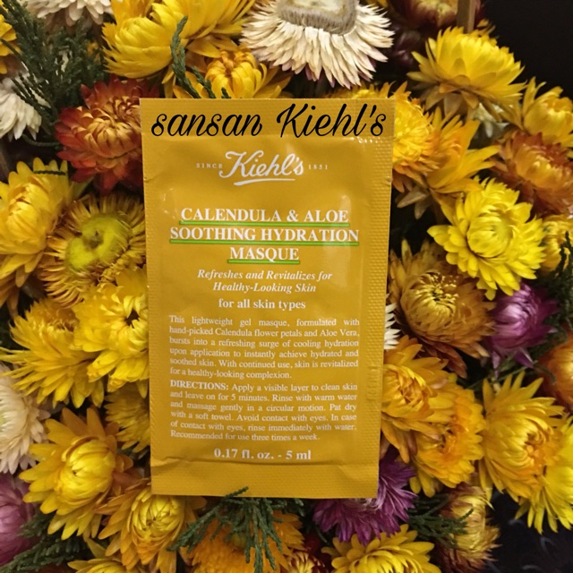 Mặt nạ hoa cúc nha đam Kiehl's Calendula 5ml