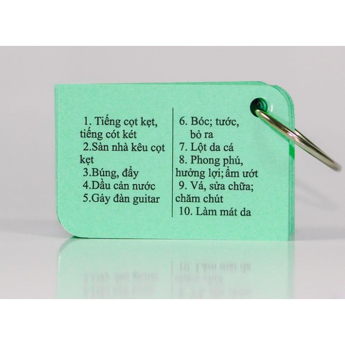 Bộ Thẻ Học Katchup Flashcard Học Tiếng Nhật Từ Vựng N1 (Soumatome N1) - High Quality