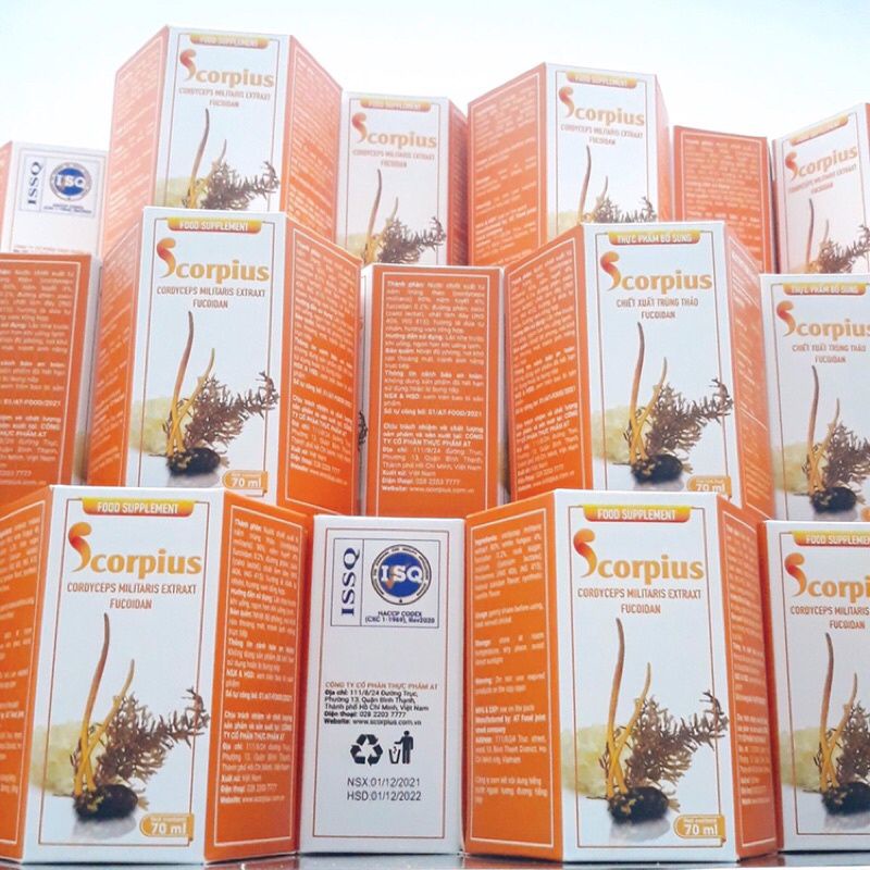 Nước Tinh Chất Đông Trùng Hạ Thảo, Nấm Tuyết 70ml