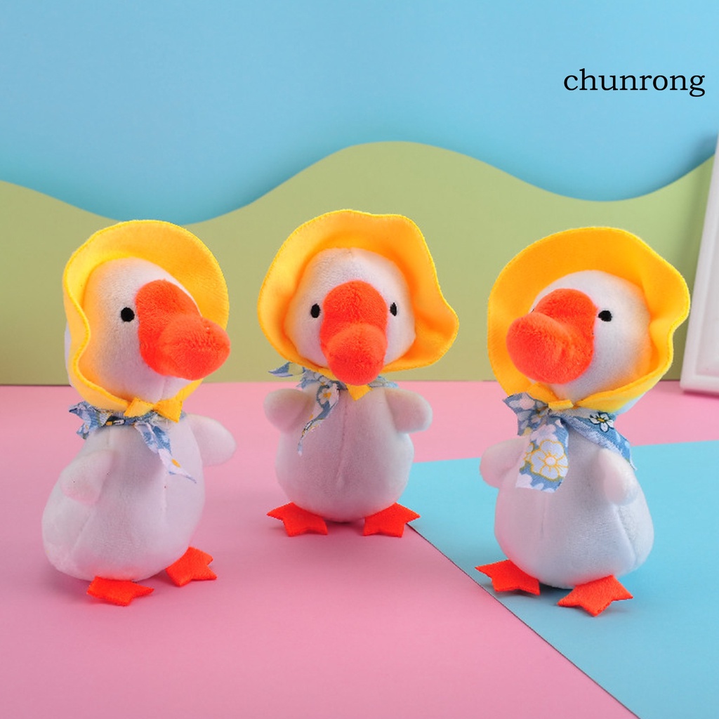 Cr Móc Khóa Vịt Nhồi Bông Dễ Thương