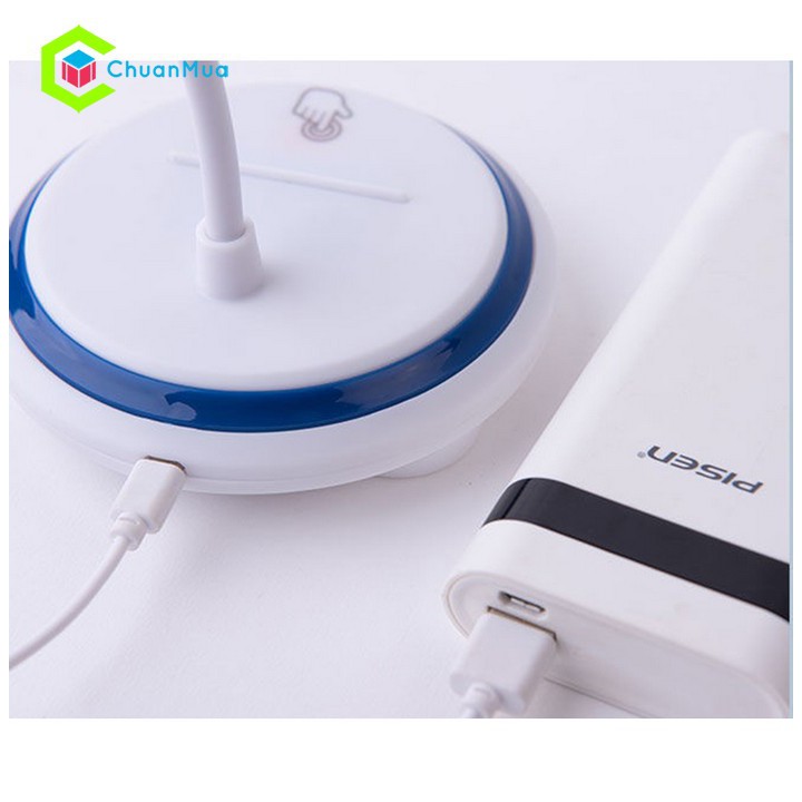 Đèn Led Để Bàn Đọc Sách Tích Điện Reading Lamp ( Học Sinh Gấp gọn Không Ánh Sáng Xanh Chống Cận Thị Mắt Đỡ Điện Thoại )