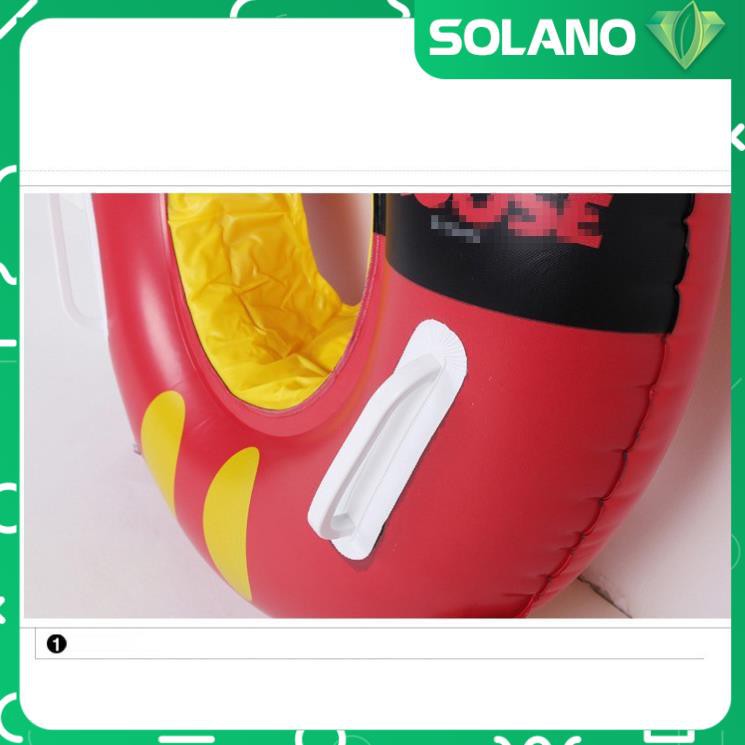 Phao Bơi Cho Bé SOLANO Phao Bơi Trẻ Em Xỏ Chân Chống Lật An Toàn Bơi Lội Họa Tiết Mickey SS-001188