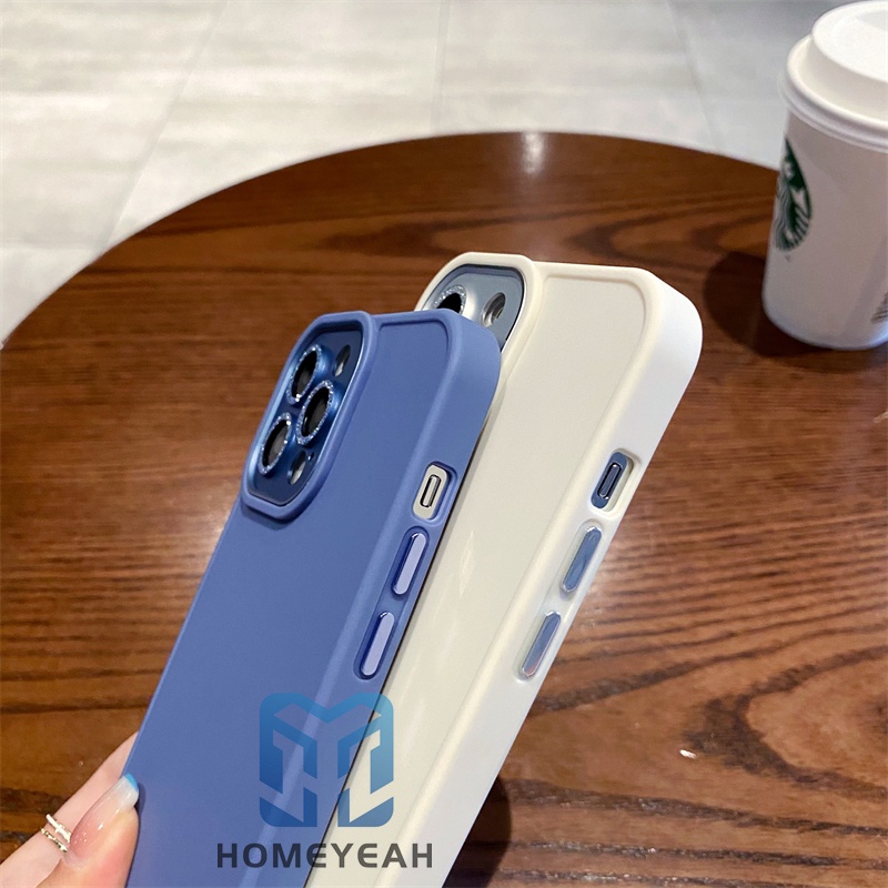 Ốp Điện Thoại Silicon Mềm Chống Sốc Mặt Nhám Phối Kim Tuyến Cho iPhone 11 12 13 Pro Max