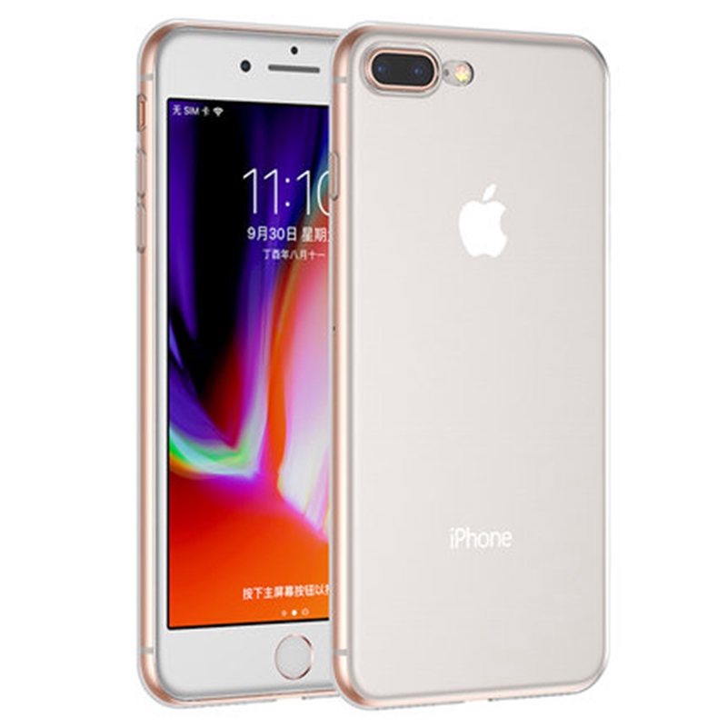 Ốp điện thoại silicon TPU mềm siêu mỏng sang trọng cho iPhone X XS 8 7 6 s Plus XR XSMax 8Plus 7Plus 5S 5 SE