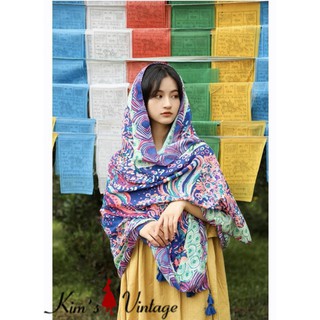 KHĂN CHOÀNG LỤA THỜI TRANG BOHEMIAN