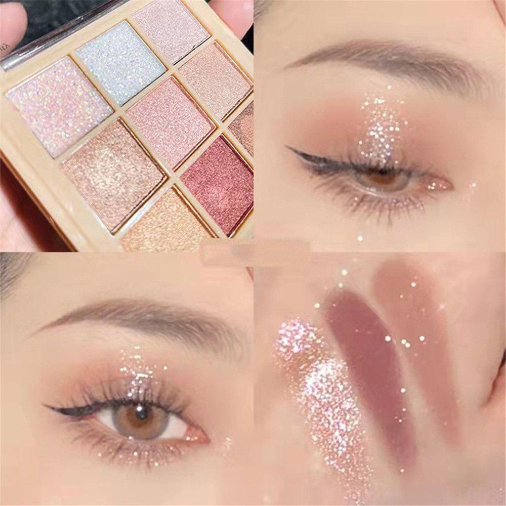 LAY Bảng Phấn Mắt Màu Lì Sắc Tố Cao Chất Liệu Acrylic