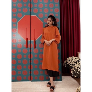 Áo dài Vịnh Xuân lụa-ảnh thật