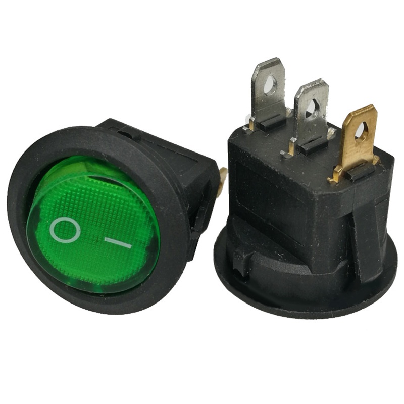 Công Tắc Bật / Tắt Có Đèn Led Cổng USB 12V Cho Xe Hơi / Xe Tải / Tàu Thuyền