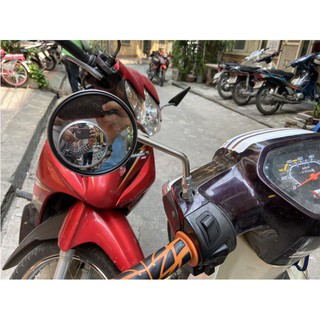 Gương cầu lồi dán kính chiếu hậu oto, xe máy