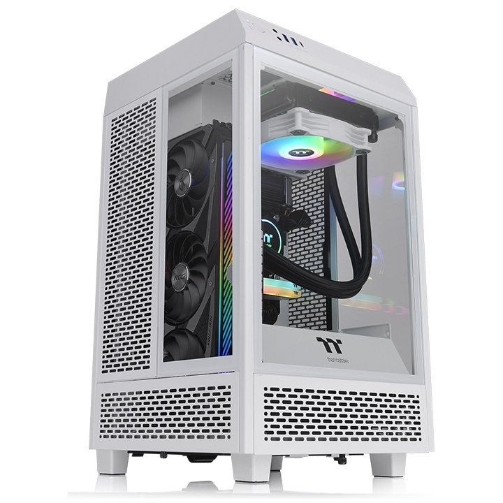 Case Thermaltake The Tower 100 Snow Hàng chính hãng