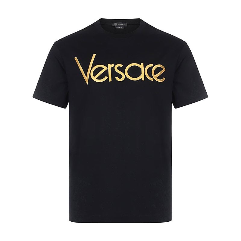 Áo Thun Tay Ngắn Chất Liệu cotton In Họa Tiết Versace Cho Nam