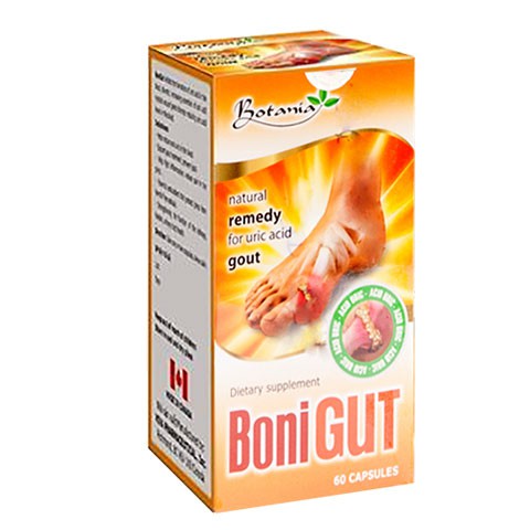 BoniGut+, Hỗ trợ giảm acid urictrong máu ( lọ 30,60 viên )