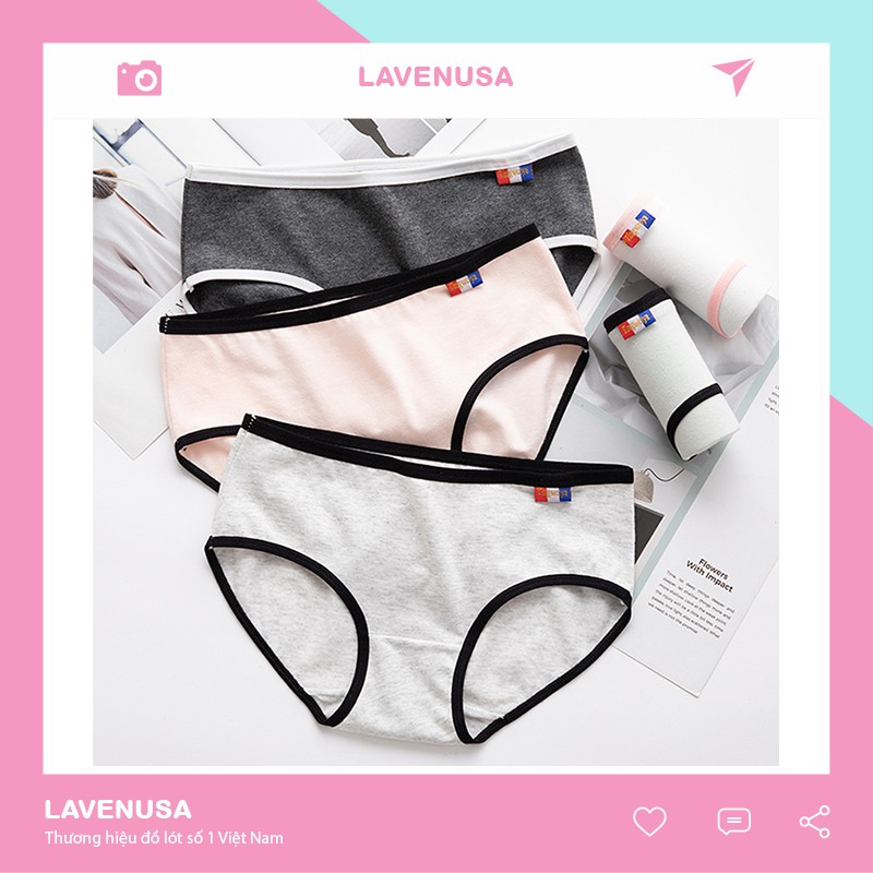 Quần lót nữ giá rẻ cotton cao cấp kháng khuẩn co giãn 4 chiều QL50