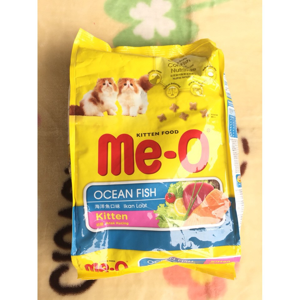 Thức Ăn Cho Mèo Con MeO Kitten Ocean Fish 400g - Vị Cá Biển