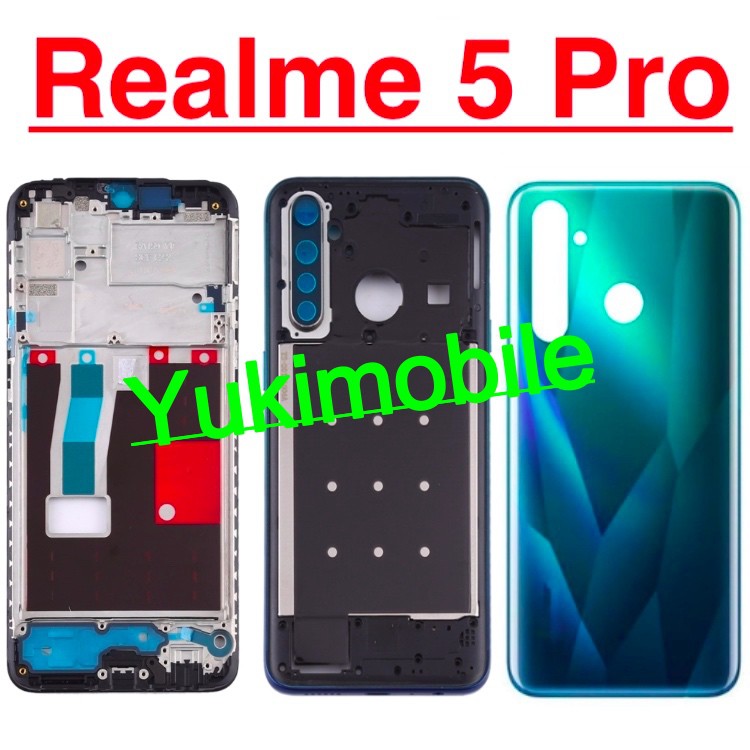 ✅ Chính Hãng ✅ Nắp Lưng Vỏ Sườn Benzen Realme 5 Pro Khung Sườn Màn Hình Vỏ Benzen