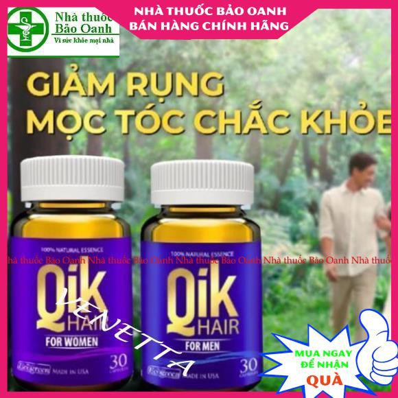 Qik Hair for Men/ Women - Giảm rụng, mọc tóc chắc khoẻ