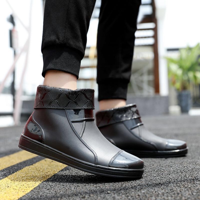 Giày Bốt Cao Su Đi Mưa / Làm Việc / Rửa Xe Hơi Chống Trượt / Thấm Nước Cho Nam