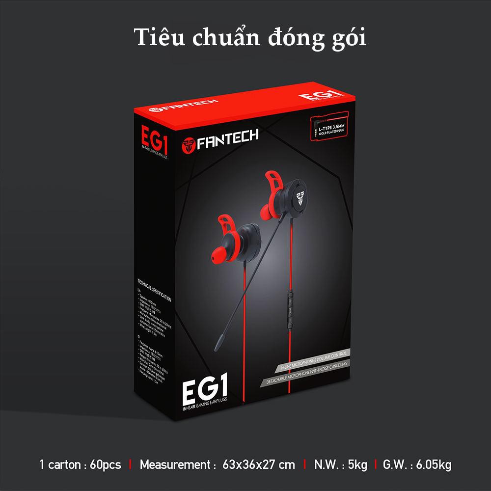 Tai nghe Gaming nhét tai Fantech EG1 | BigBuy360 - bigbuy360.vn