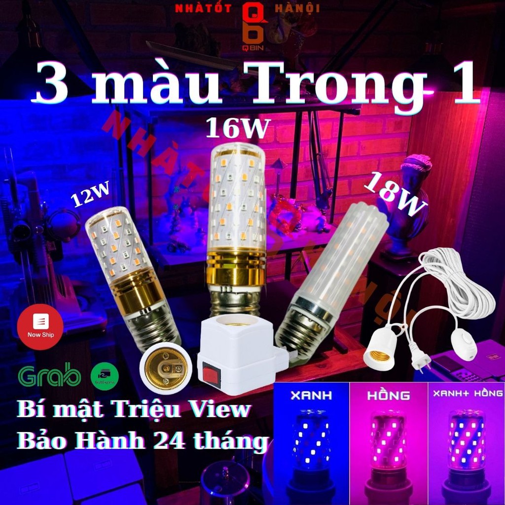 Đèn led tiktok hỗ trợ quay video 3 trong 1 đổi màu mắt led siêu sáng 18W Bảo Hành 03 Tháng Đổi mới NOWSHIP 24/7 fulltime