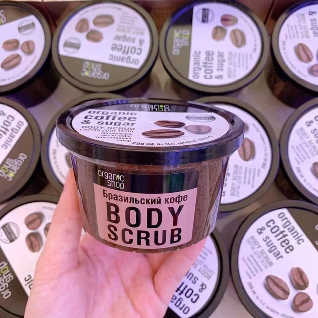 Tẩy Tế Bào Chết Toàn Thân Organic Coffee &amp; Sugar Body Scrub