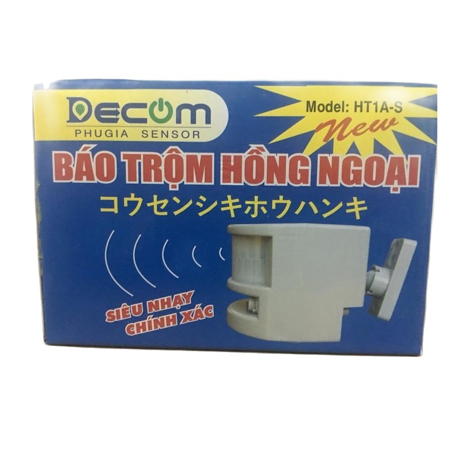 Báo Động Chống Trộm Hồng Ngoại HT1A 3 Nút Chỉnh NEW (HT1A-S) BẢO HÀNH 12 THÁNG