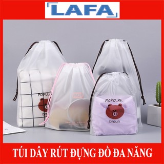 [ẢNH THẬT] Combo 5-10 Túi Dây Rút Đựng Giày, Đồ Trang Điểm Đa Năng Chống Nước - GD010