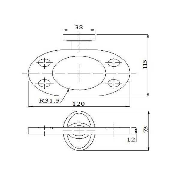 Kệ ly bàn chải BẢO- inox 304 M2-2005