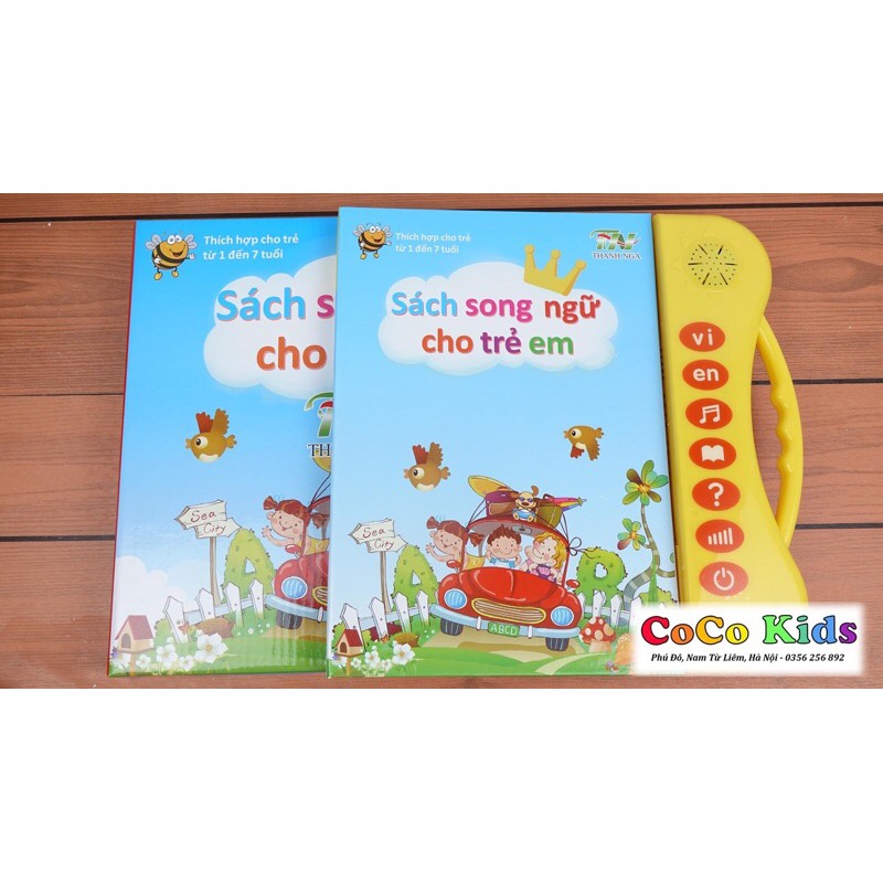 Xả kho nghỉ bán 🎁 Sách Nói Điện Tử Song Ngữ Anh - Việt cho bé( Phiên bản mới nhất)