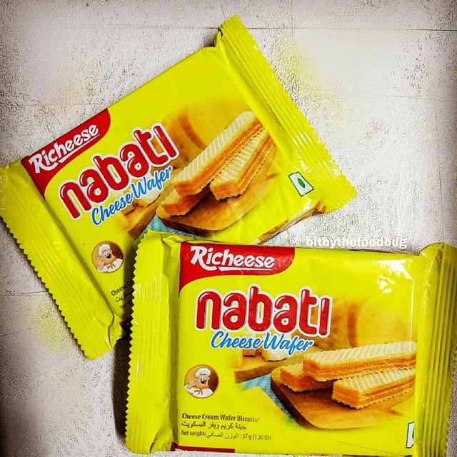 Bánh Nabati Richeese vị Choco/Phomai /Trà xanh52gr