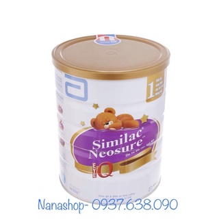 Sữa bột similac neosure iq số 1 850g