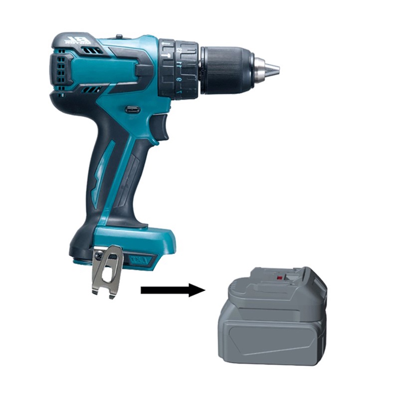 Bộ Chuyển Đổi Pin Usb Cho 20V DEWALT Dc200 Milwaukee M18 Chất Lượng Cao Makita