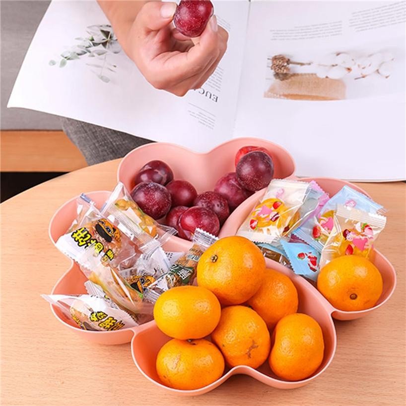 Khay Đựng Trái Cây Hình Trái Tim Bằng Nhựa