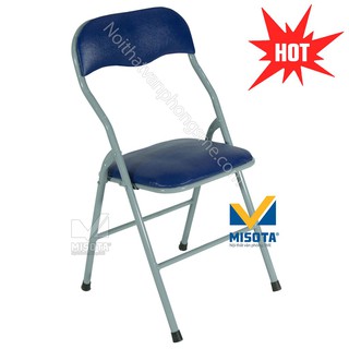GHẾ GẤP CHÂN SẮT LƯNG NGẮN GG2 MISOTA