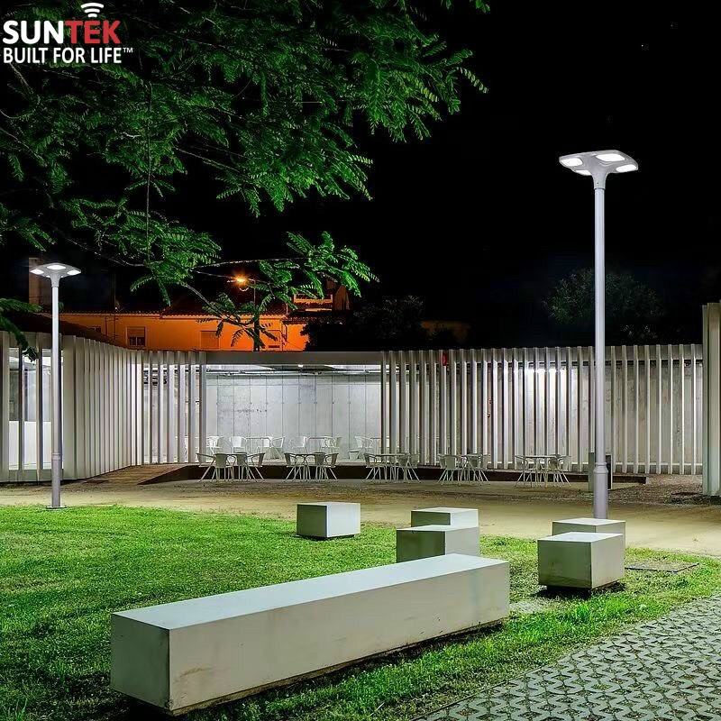 [Trả góp 0%] Đèn Công Viên Sân Vườn Năng Lượng Mặt Trời SUNTEK CV06 120W - Hàng Chính Hãng - Bảo hành 3 năm 1 đổi 1