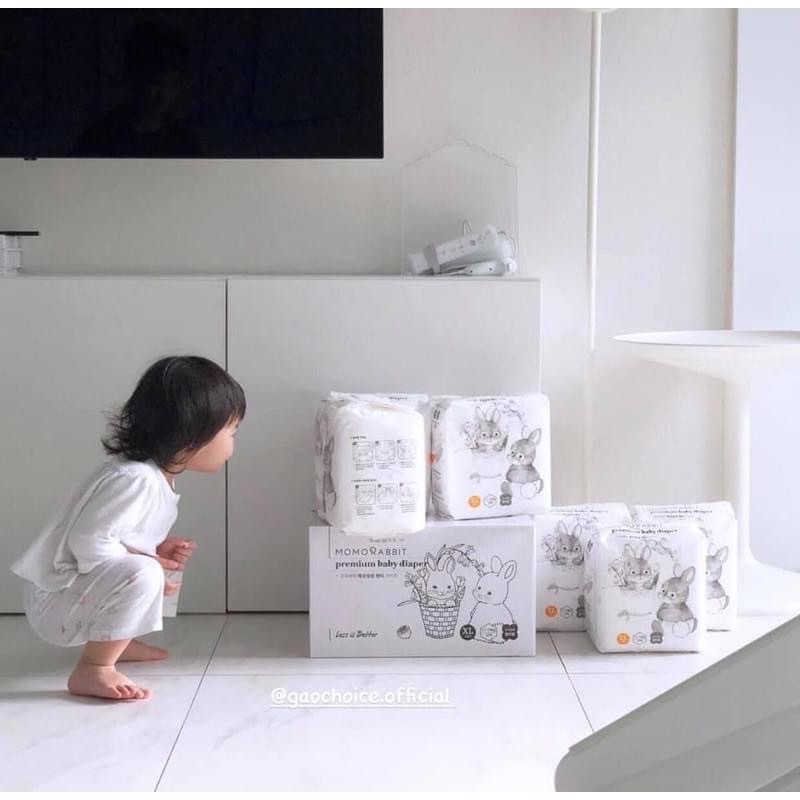 COMBO 1THÙNG/4BỊCH BỈM MOMO RABBIT DÁN/QUẦN S36/M32/L30/XL28 M30/L28/XL22/XXL18