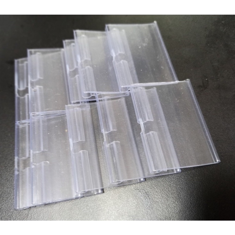 Nẹp giá siêu thị , nẹp mica gắn giá , nẹp nhựa bảng tên , nẹp giá móc siêu thị.