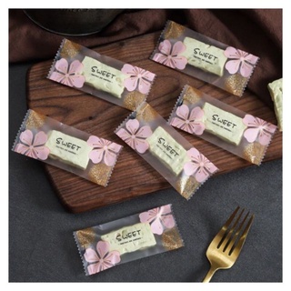 (SET 100) Giấy Gói Kẹo Nougat Mẫu Tết