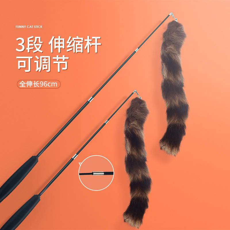 Đồ Chơi Lông Vũ Cực Dài Chống Cắn Phong Cách Mới Cho Mèo Cưng